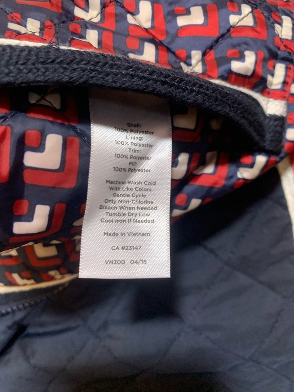 Talbots Reversible Quilted Jacket Size Medium Petite MP NWOT - Picture 9 of 13
